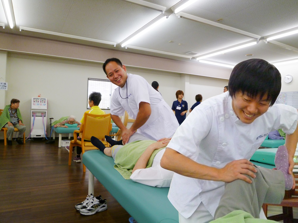 頼りになるスタッフ